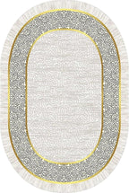 Off White Black Gold Indoor Rugs Modern Minimalist Abstract Geometric Pattern Home Office Area Rug 8x10 for Livingroom Bedroom Dining Room Soft Durable Non Skid Carpet Under Table Bordered Floor Mat
