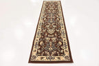 Unique Loom Sialk Hill Collection Area Rug - Washington (2' 2" x 8' 2" Runner Brown/Black)