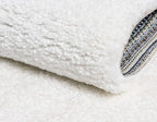 Unique Loom Solo Collection Area Rug - Calabasas (2' 2" x 6' 7" Runner, Snow White)