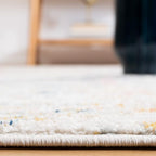 SAFAVIEH Area Rug 10x13 - Tulum Collection - Large - Ivory & Blue, Moroccan Boho Tribal Design, Non-Shedding & Easy to Clean, Ideal for Living Room, Bedroom, Dining Space (TUL272C)