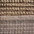 Rugsotic Carpets Hand Woven Flat Weave Kilim Wool ECO-Friendly Area Rugs - 6'x9', Rectangle Shape, Silver Color, Solid Plain Design, Low Pile Handmade Rugs for Living Room, Bed Room (D00111)