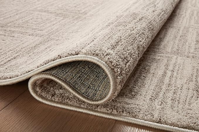 Loloi Darby Collection DAR-05 Beige/Grey 2'-7" x 10'-0" Runner Rug