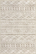KUTA Washable Non-Slip Rugs for Entryway 2x3, Beige Moroccan Boho Small Area Rug, Ultra Soft Vintage Geometric Low-Pile Indoor Door Mat Floor Carpet for Indoor, Entrance, Kitchen, Bathroom, Bedroom