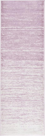 SAFAVIEH Adirondack Collection Runner Rug - 2'6" x 14', Cream & Purple, Modern Ombre Design, Non Shedding & Easy to Clean, Ideal for Hallway, Foyer, Kitchen, Entryway, Bedroom (ADR113L)