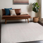 Beverly Rug Easy Jute Off White Rug 8x10 Solid Washable Durable Outdoor Indoor Area Rugs for Living Dining Room Patio Office Stain Resistant Non Shedding Casual Indoor Outside Carpet 8 x 10 Off-White