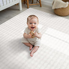 CAMILSON Modern White Non Slip Rug 5x7 Ultra Soft High Pile Area Rugs Non Skid Rubber Backing Durable & Easy to Clean Carpet for Living Room Bedroom Kids Room Indoor Use (5 x 7 White)