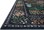 Loloi Rifle Paper Co. Canopy Collection CNP-05 Charcoal 2'-3" x 5' Accent Rug