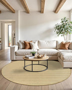 DEXI Round Sisal Rug Natural Fiber 6x6, Braided Woven Area Rugs No Shed, Large Soft Neutral Rustic Carpet Mat for Indoor Outdoor Patio Dining Living Room Bedroom Farmhouse, 6ft, Natural