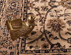 Unique Loom Sialk Hill Collection Area Rug - Washington (2' 2" x 3' 1" Rectangle Ivory/Black)