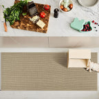 Artoid Mode Washable Non Slip Rubber Backing Kitchen Rugs Doormat, Absorbent Kitchen Floor Mats Front of Sink Kitchen Mats for Floor Home Decor 24x60 Inch