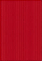 Ottomanson 6'6" x 51' Hallway Runner with Scraper Pile Extra Durable Non-Slip Rug Mat for Indoor & Outdoor Use - Ideal for Kitchen, Entryway, Patio & Garage - High-Traffic Carpet, Red