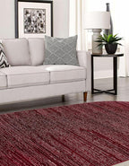 Unique Loom Finsbury Collection Area Rug - Kate (5' 3" x 8' Oval, Red)