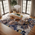 Rugshop Cream Bright Flowers Non Slip Non-Shedding Area Rug for Living Room, Dining Room and Large Spaces, 12' x 15'