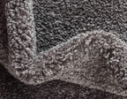 Unique Loom Solo Collection Area Rug - Calabasas (2' 2" x 6' 7" Runner, Gray)