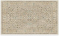 RUGGABLE Washable Vintage Area Rug – Kamran Ivory Opal 3x5, Stain-Resistant, Non-Slip – Small Machine Washable Rugs for Living Room, Bedroom, Hallway, Entryway & Office–with Cushioned Pad