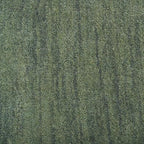 Hand Knotted Loom Wool ECO-Friendly Area Rugs - 8'x8', Square, Green Color, Solid Plain Design, High Pile Thick Handmade Anti Skid Area Rugs for Living Room, Bed Room (L00111)