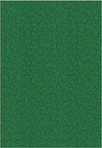Ottomanson 6'6" x 51' Hallway Runner with Scraper Pile - Extra Durable Non-Slip Rug Mat for Indoor & Outdoor Use - Ideal for Kitchen, Entryway & Garage - High-Traffic Carpet, Green