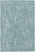 Dash and Albert Crosshatch Wool Area Rug - 8.5 X 11.5 Aegean Solid Hand Micro Hooked Accent Rug - Durable, High Traffic Areas Bedroom, Hallway, Stairs - Premium Luxury Hotel Quality Soft Breathable