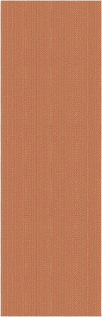 IOHOUZE Washable Runner Rug 2x8 Non Slip Rubber Backed Hallway Runner Entryway Runner Indoor, Kitchen Rugs Woven Cotton Floor Carpet for Kitchen Hall Entrance Bedroom, Rustic Orange