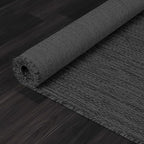 Beverly Rug Indoor Outdoor Rug 10x14, Washable Outside Carpet for Patio, Deck, Porch, Solid Modern Area Rug, Water Resistant, Dark Gray
