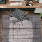 Rugshop Bohemian Stripe Lines Washable Non Slip Area Rug 3' x 5' Brown