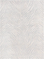 Unique Loom Finsbury Collection Area Rug - Meghan (9' x 12' 2" Rectangle, Gray and Ivory)
