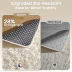 Ophanie 8x10 Area Rugs for Living Room, Upgrade Non-Slip Fluffy Soft Large Shag Bedroom Carpet, Ivory Big Indoor Thick Nursery Rug, Carpets for Boy and Girls Room Dorm Home Decor Aesthetic