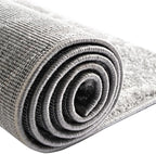 Unique Loom Trellis Frieze Collection Area Rug - Geometric (7' 1" x 10', Light Gray/ Ivory)