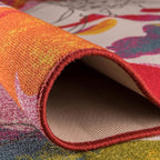 Rugshop Multi Bright Flowers Non Slip Non-Shedding Area Rug for Bedroom, Living Room and Home Office, 3'3" x 5'