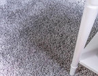 Unique Loom Davos Shag Collection Area Rug - Solid (5' 1" Round, Sterling)