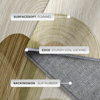 Abstract Geometry Rugs for Home Decor, 4x5 ft, Minimalist Geo Arched Area Rugs for Living Room, Soft Non Slip Washable Mid Century Modern Carpet Bedroom Decorations Dt-Ghf-19