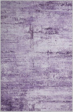 Abstract 9x12 Area Rug for Living Room Dining Room Home Office Bedroom Purple Grey