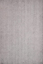 Modern Herringbone Chevron Collection Handcrafted Wool Area Rug - Durable, Zigzag Pattern, for High Traffic, Contemporary Design for Living Room, Bedroom, Dining Room Decor (Smoke Grey, 3' x 5')