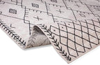 Furnish my Place Trellis Pattern Rug - 5 ft. x 8 ft, Peach, Bohemian Rug with Transitional Design