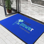 Custom Rugs with Logo Doormat Runner Personalized Commercial Area Carpet with Any Size Color Logo Shape Pattern Non Slip Rugs for Indoor Outdoor