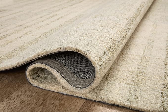 Loloi Chris Loves Julia Chris Collection CHR-02 Natural/Sage 2'-0'' x 5'-0'', .50" Pile Height, Accent Rug