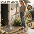 Front Door Mat 17''x30'', Non Slip Absorbent Muddy Dirt Resist Washable Low-Profile Indoor Doormat,Easy Clean Welcome Entryway Door Mats, Brown