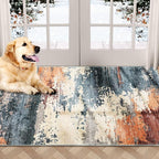 COMSLE Door Mat Soft Absorbent Indoor Front Entryway Rug Machine Washable Entrance Mats for Muddy Paws Non Slip Throw Rugs 24" x 36" Doormat for Inside Foyer Bedroom - Yellow