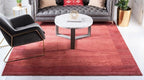 Rugs.com Angelica Collection Rug – 8 Ft Square Terracotta Medium Rug Perfect for Living Rooms, Kitchens, Entryways