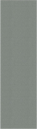 EARTHALL Washable Runner Rug 2x7 Ft Non Slip Runners for Hallways Cotton Rubber Backed Kitchen Runner Braided Indoor Floor Carpet Runners for Entryway, Hallway, Kitchen, Bedroom, Green/Grey