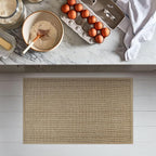 Artoid Mode Washable Non Slip Rubber Backing Kitchen Rugs Doormat, Absorbent Kitchen Floor Mats Front of Sink Kitchen Mats for Floor Home Decor 17x29 Inch