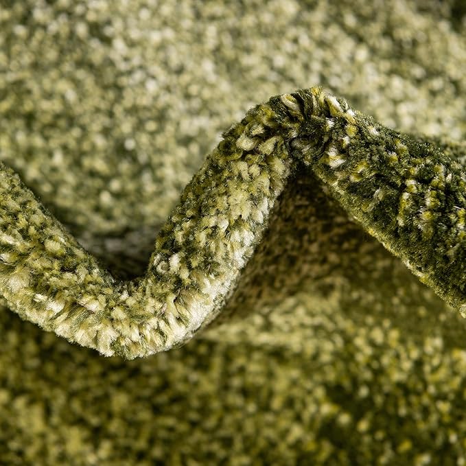 Rugs.com Angelica Collection Rug – 10 Ft Runner Light Green Medium Rug Perfect for Hallways, Entryways