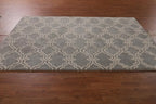 Modern Collection 5 x 8 Trellis Area Rug, All-Over/Geometric Wool Carpet for Home Décor, Living Room, Dining Room, and Bedroom