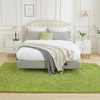 Andency Olive Green Soft Area Rugs for Living Room Bedroom, 3x5 Non-Slip Fluffy Shag Carpet, Indoor Floor Fuzzy Shaggy Living Room Plush Rug for Kids Dorm Nursery Home Decor Aesthetic