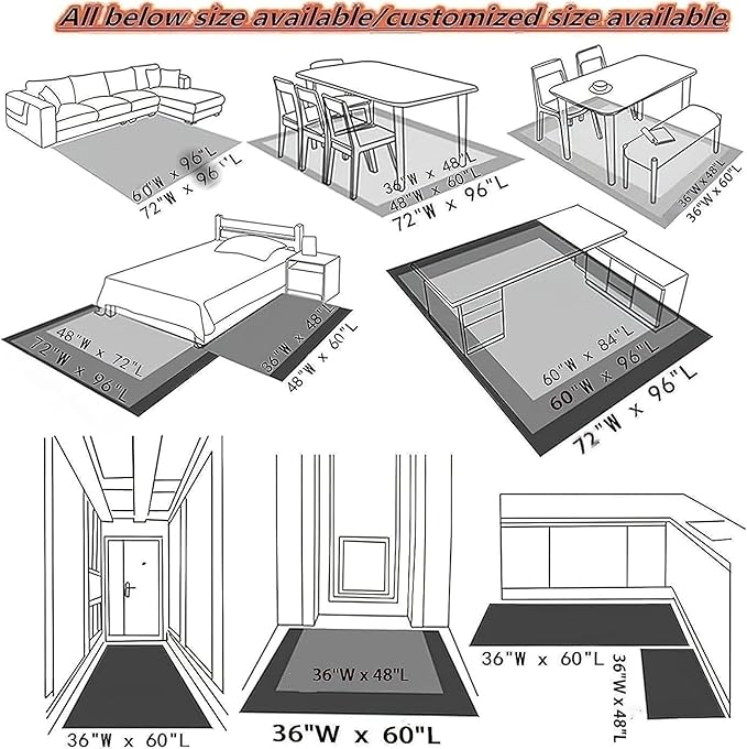 Colorful Tiger Pattern Area Rug, 4x6ft,Stylish Geometric Border Tiger Rug, Add Unique Charm To Your Home,Cute Animal Print Pattern Rugs Suitable for Children's Room Living Room Bedroom Farmhouse
