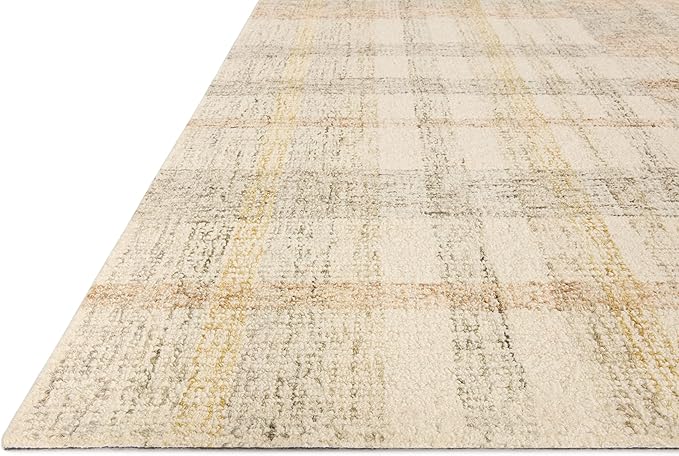 Loloi Chris Loves Julia Chris Collection CHR-04 Natural/Multi 8'-6'' x 11'-6'', .50" Pile Height, Area Rug