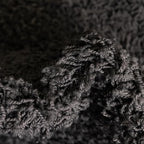 Unique Loom Solid Shag Collection Area Rug (4' 1" x 6' 1" Rectangle, Graphite Gray)