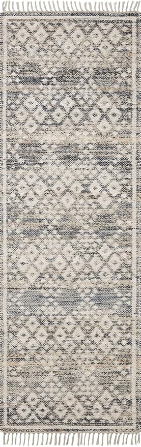 Loloi Angela Rose Rivers Collection RIV-01 Denim/Ivory 5'-0" x 7'-6" Reversible Area Rug