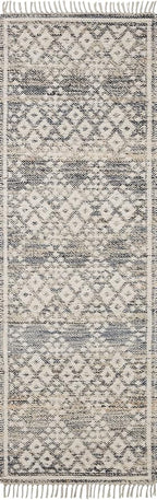 Loloi Angela Rose Rivers Collection RIV-01 Denim/Ivory 7'-9" x 9'-9" Reversible Area Rug