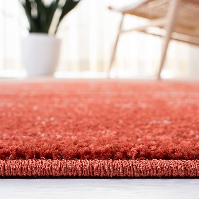 SAFAVIEH Adirondack Collection Runner Rug - 2'6" x 10', Orange & Grey, Modern Ombre Design, Non Shedding & Easy to Clean, Ideal for Hallway, Foyer, Kitchen, Entryway, Bedroom (ADR113P)